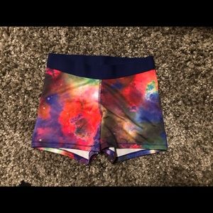 Women’s SO spandex athletic shorts, sz S